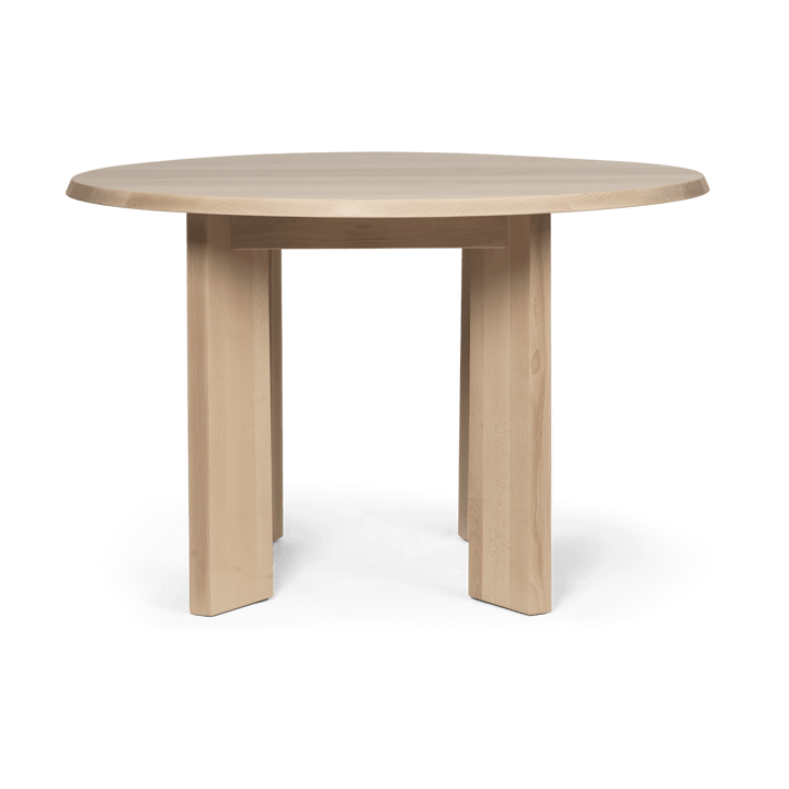 Stół do jadalni Tarn 104,6x113,5 cm - White Oiled Beech - Ferm Living