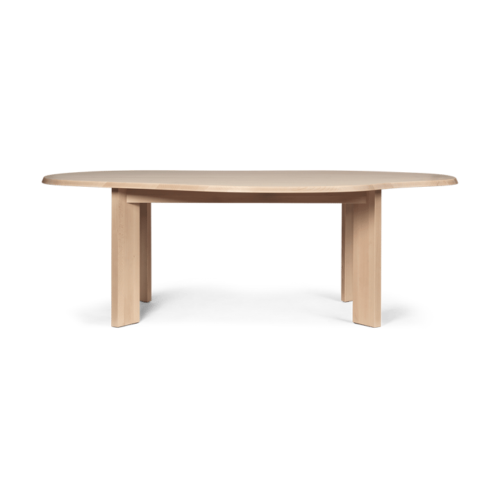 Stół do jadalni Tarn 118,5x220 cm - White Oiled Beech - Ferm Living