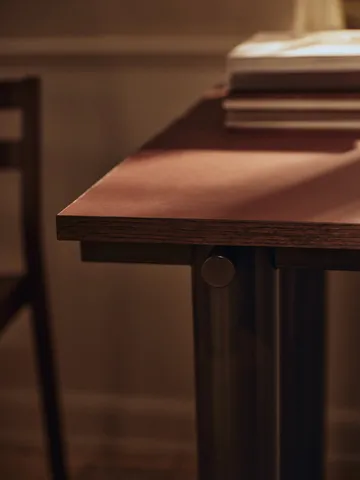 Stół jadalniany Atura - Dark chocolate-burgundy, 90x200 cm - Ferm Living