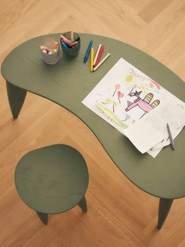 Stołek Feve kids  - Elm green - Ferm Living
