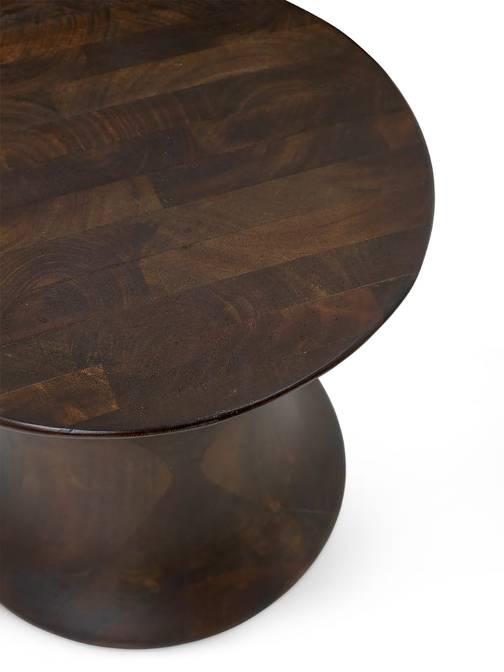 Stołek Spin 30 cm - Drewno mango - Ferm LIVING