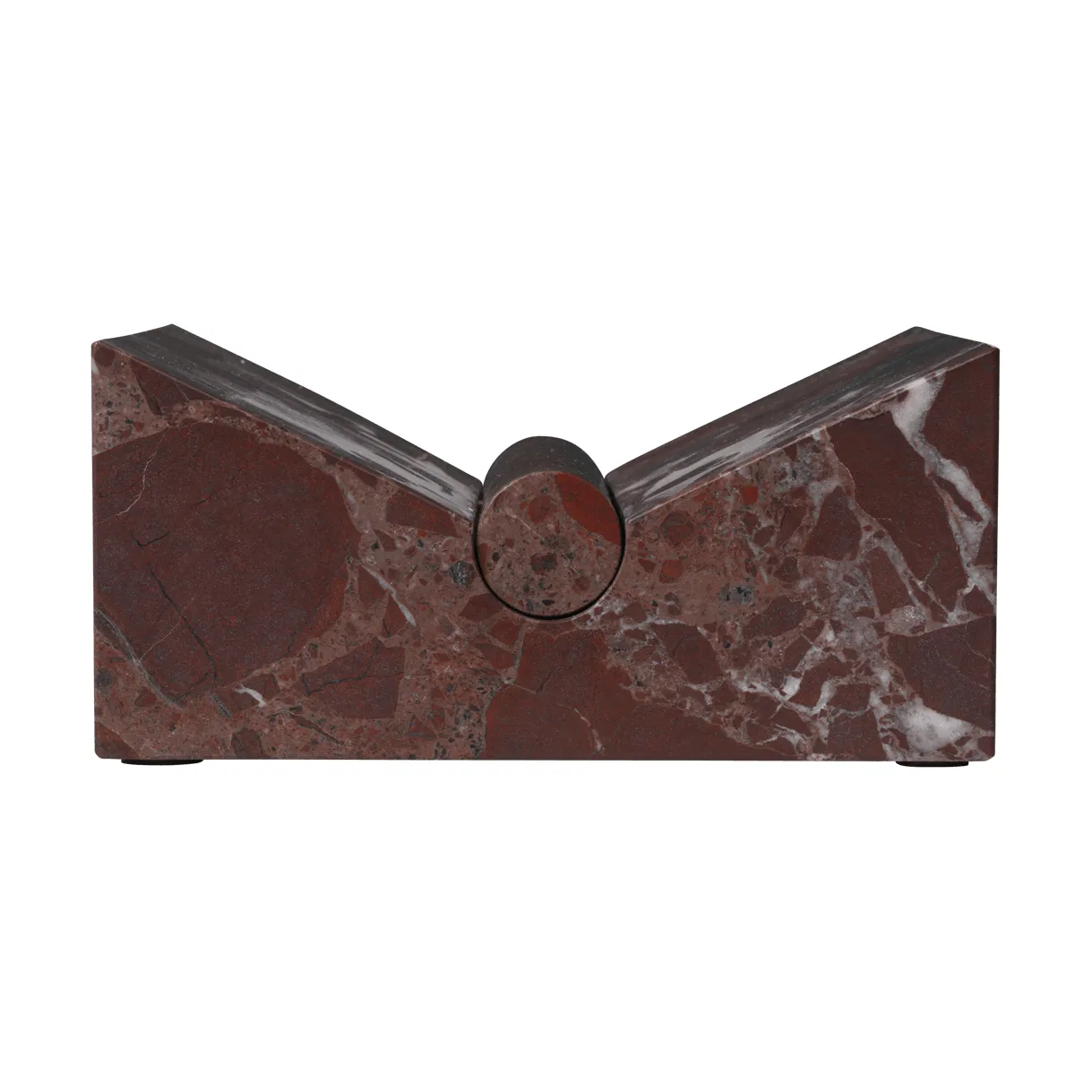 Stojak na książki Tvara, Rosso levanto, 22x22 cm Ferm Living