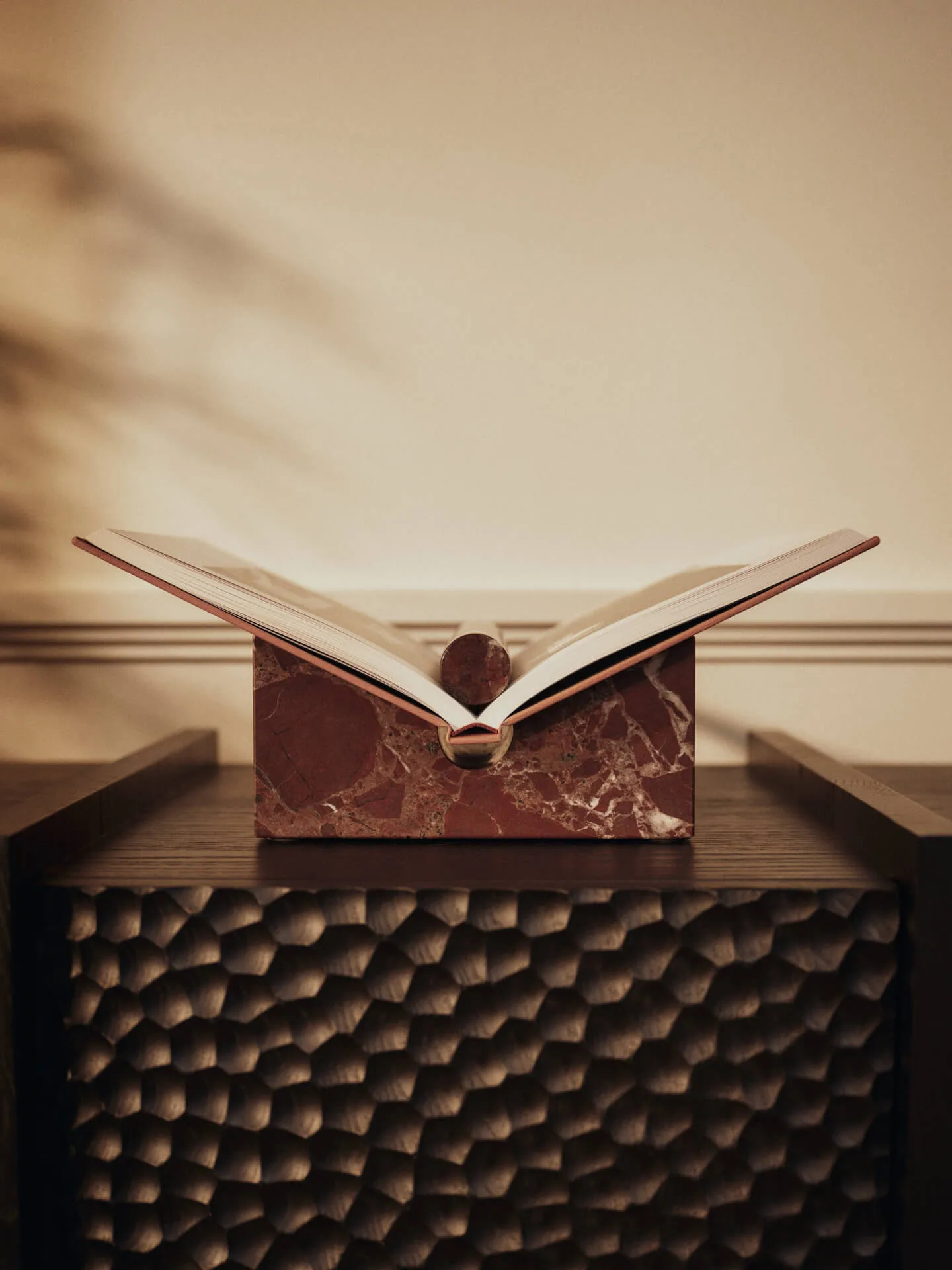 Stojak na książki Tvara, Rosso levanto, 22x22 cm Ferm Living