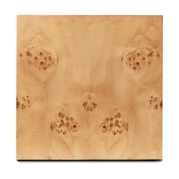 Stolik boczny Burl Cube 40x40 cm - Natural - Ferm Living
