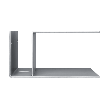 Stolik boczny Lager 15,5x35x30 cm - Aluminium - Ferm Living