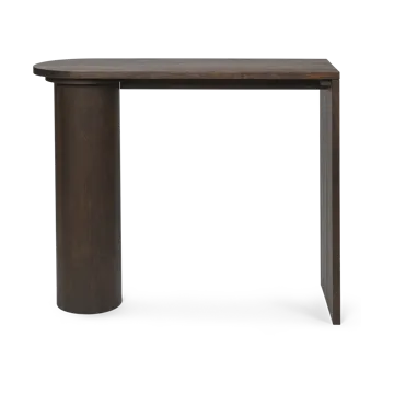 Stolik boczny Pylo Console Table 85x36x100 cm - Ciemno zabarwiony dąb - Ferm Living