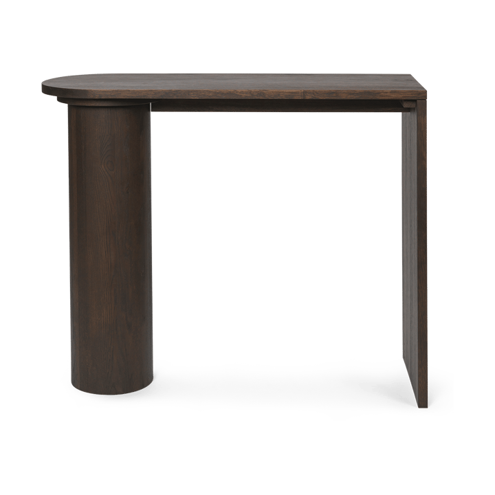 Stolik boczny Pylo Console Table 85x36x100 cm - Ciemno zabarwiony dąb - Ferm Living