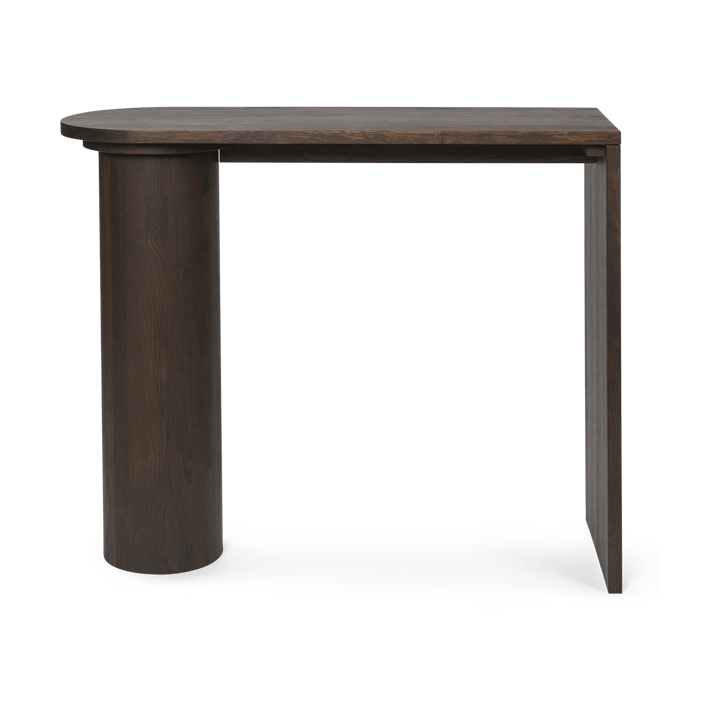 Stolik boczny Pylo Console Table 85x36x100 cm - Ciemno zabarwiony dąb - Ferm LIVING