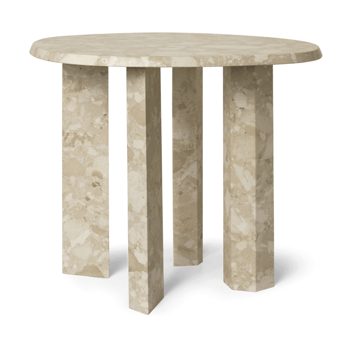 Stolik boczny Taula Ø54,4x45 cm - Sand - Ferm Living