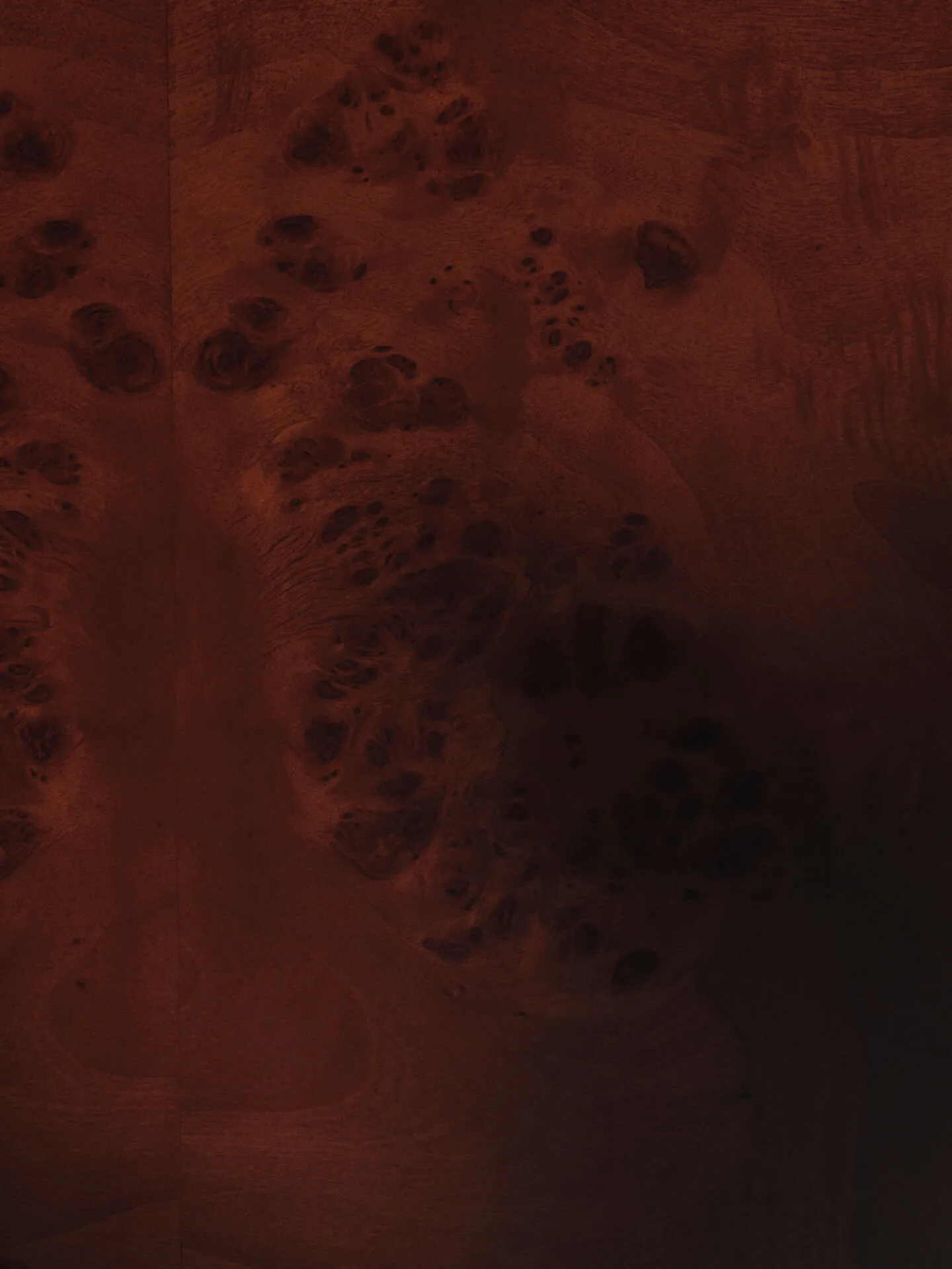 Stolik Burl storage70x70 cm, Dark stained burl Ferm Living