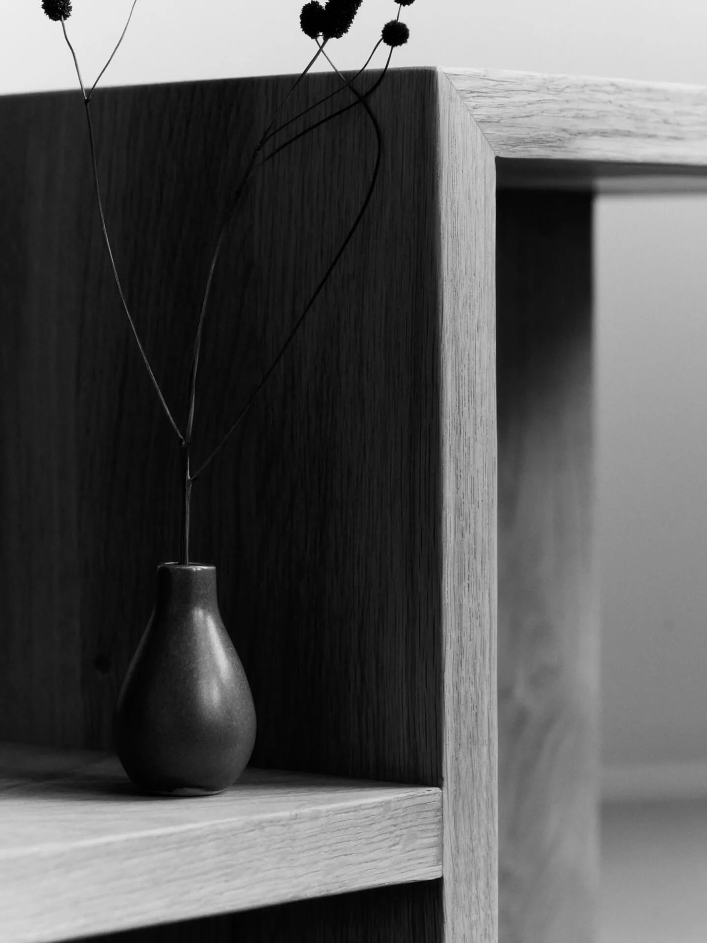 Stolik Distinct 59,5x35x50 cm, Natural oak Ferm Living