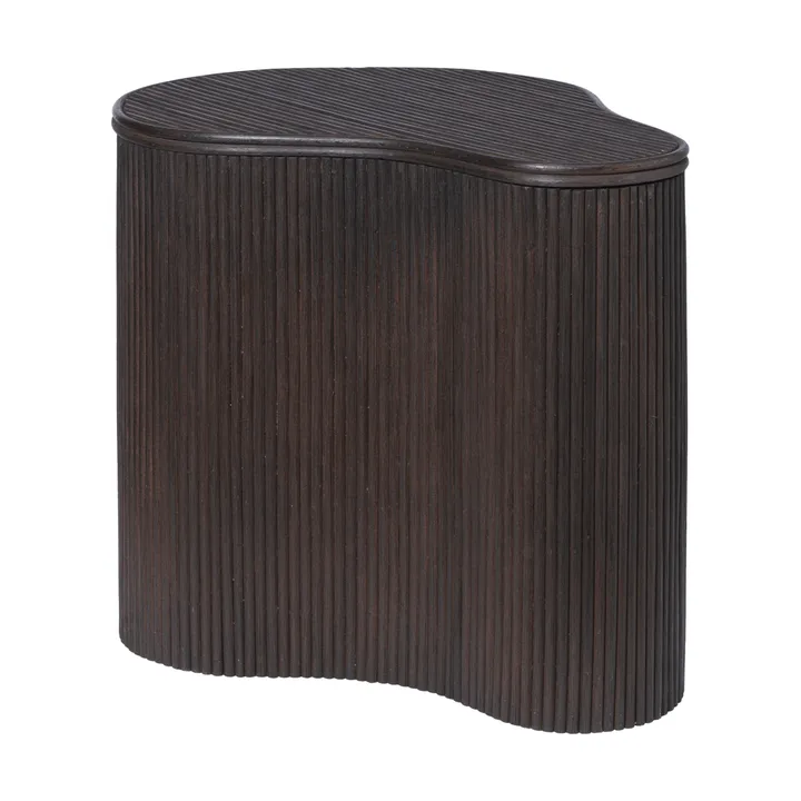 Stolik Isola z możliwością przechowywania - Dark stained - Ferm Living
