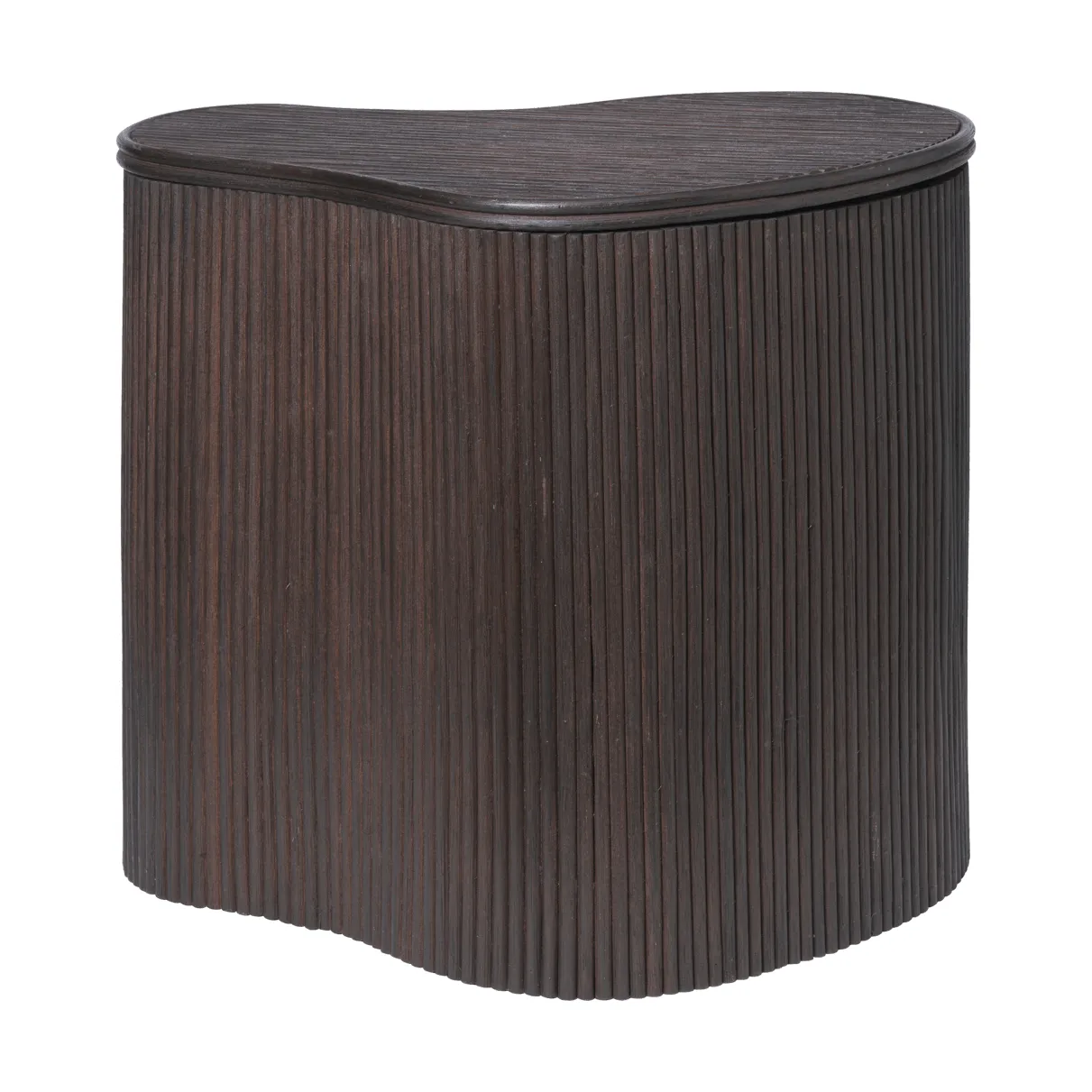 Stolik Isola z możliwością przechowywania, Dark stained Ferm Living
