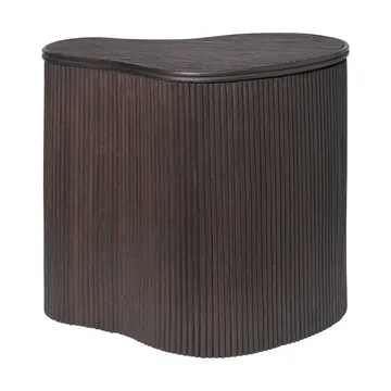 Stolik Isola z możliwością przechowywania - Dark stained - Ferm Living