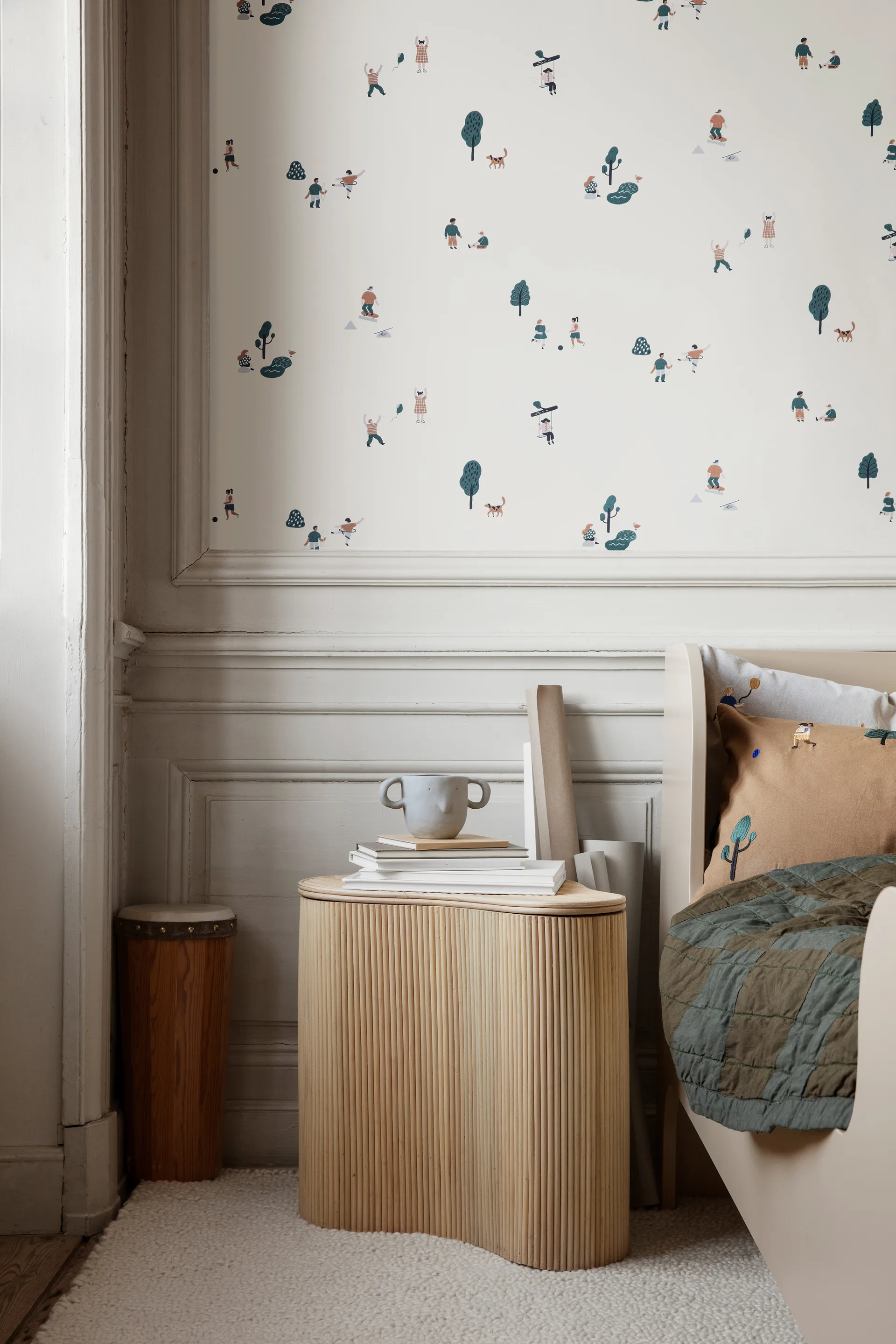 Stolik Isola z możliwością przechowywania, Natural Ferm Living