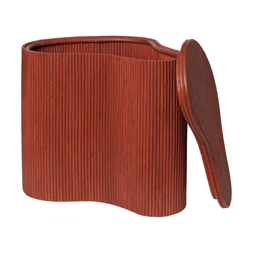 Stolik Isola z możliwością przechowywania - Oxide red - Ferm Living