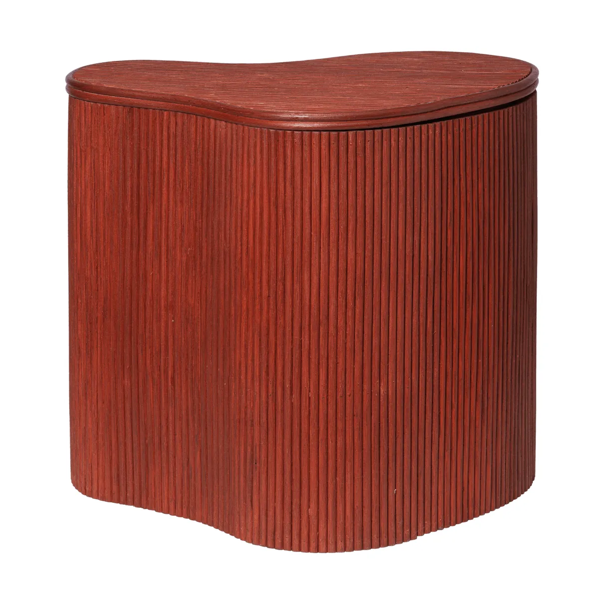 Stolik Isola z możliwością przechowywania, Oxide red Ferm Living