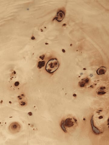Stolik kawowy Post small Ø65 cm - Burl veneer - Ferm Living