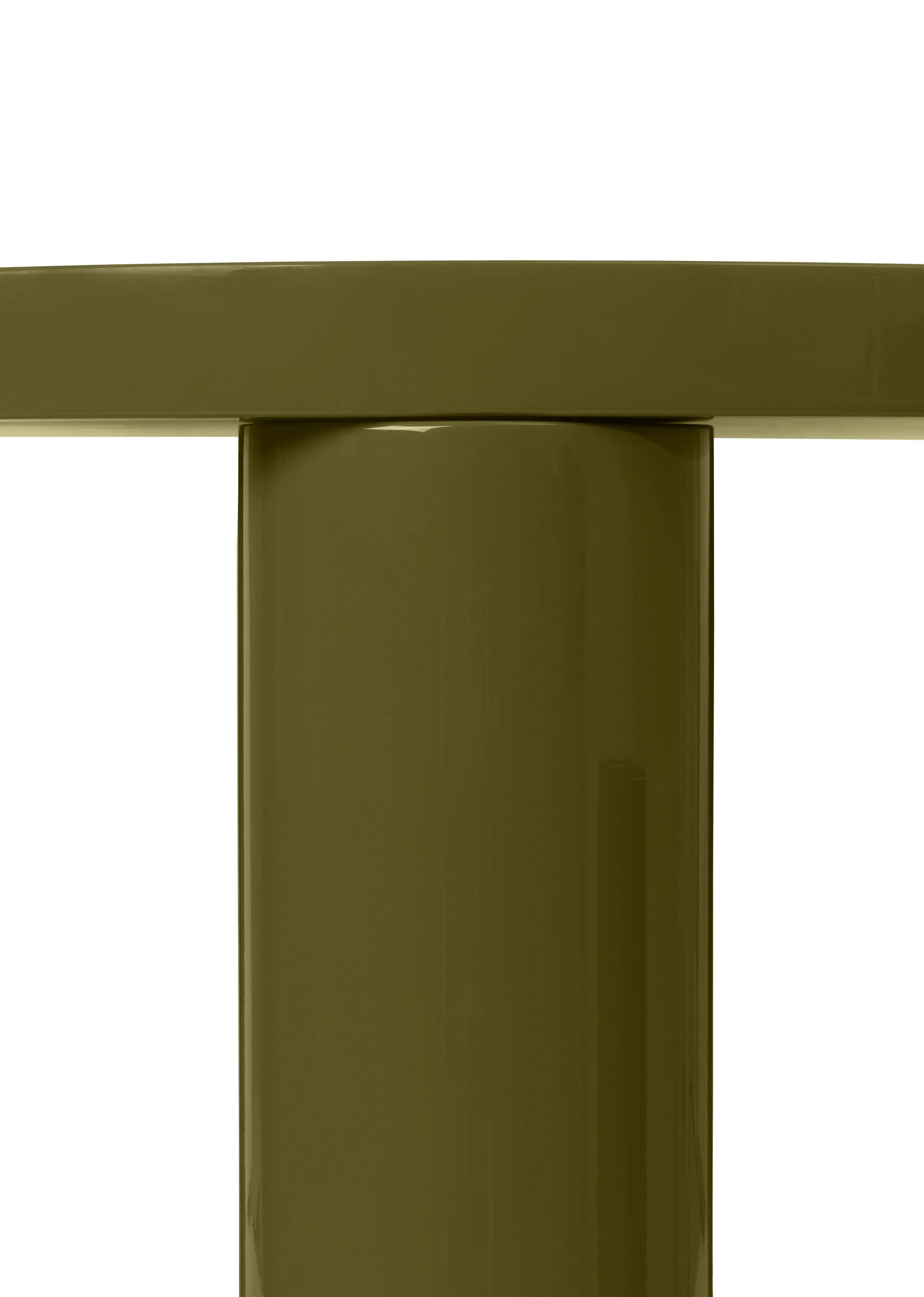 Stolik kawowy Post small Ø65 cm, Olive Ferm Living