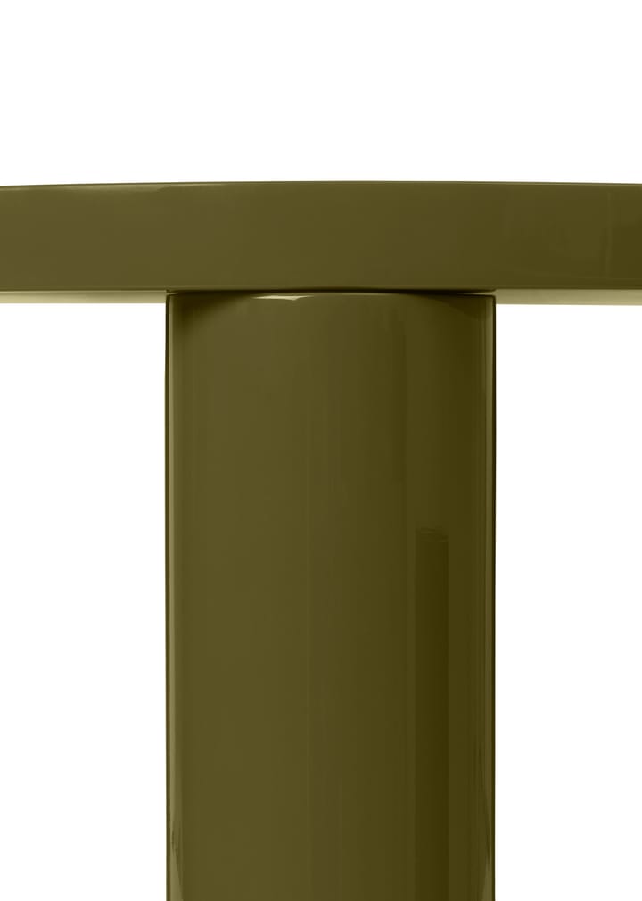 Stolik kawowy Post small Ø65 cm - Olive - ferm LIVING