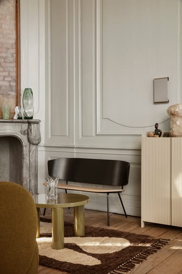 Stolik kawowy Post small Ø65 cm - Olive - Ferm Living