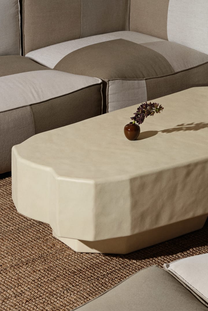 Stolik kawowy Staffa 163,5x82,4 cm, Kość słoniowa Ferm Living