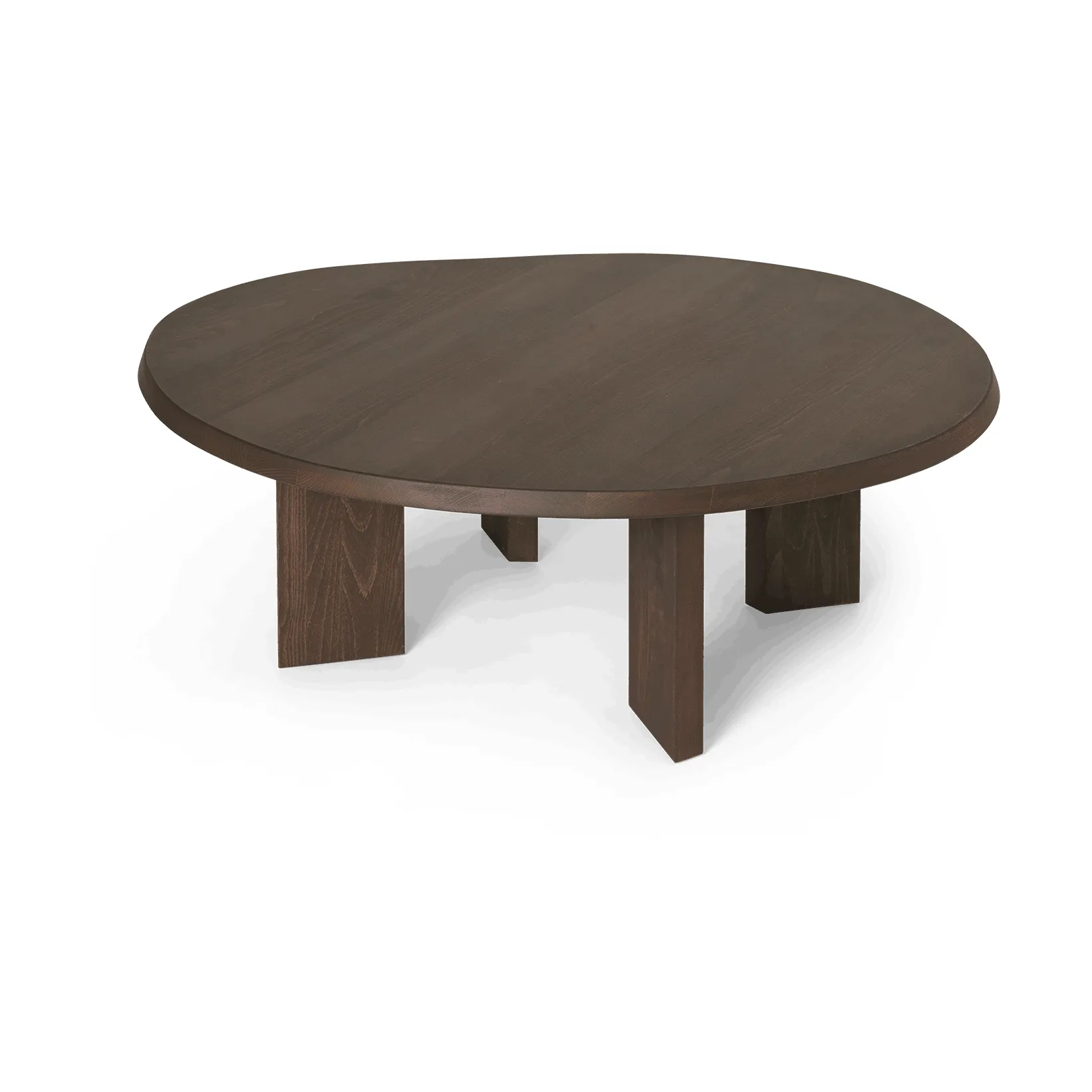 Stolik kawowy Tarn 107,6x108,1 cm, Dark stained beech Ferm Living