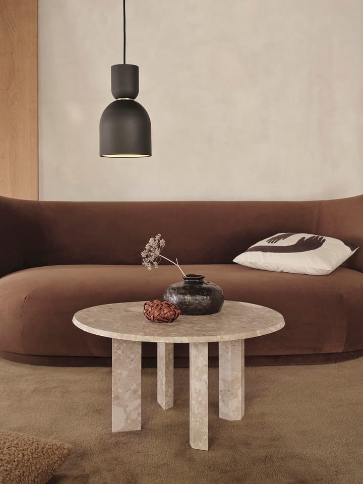 Stolik kawowy Taula Ø67x35 cm, Sand Ferm Living