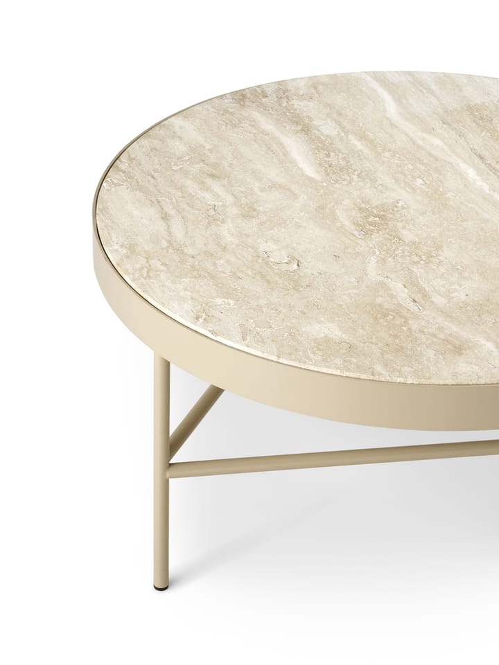 Stolik Travertine Ø70,5 cm, Kaszmir Ferm Living