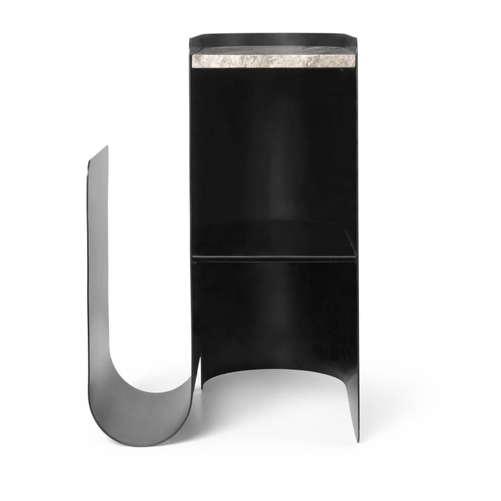 Stolik Vault 40,2x33,4x50 cm, Czarny Ferm Living