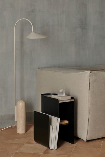 Stolik Vault 40,2x33,4x50 cm - Czarny - Ferm Living