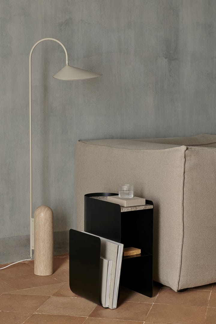 Stolik Vault 40,2x33,4x50 cm, Czarny Ferm Living
