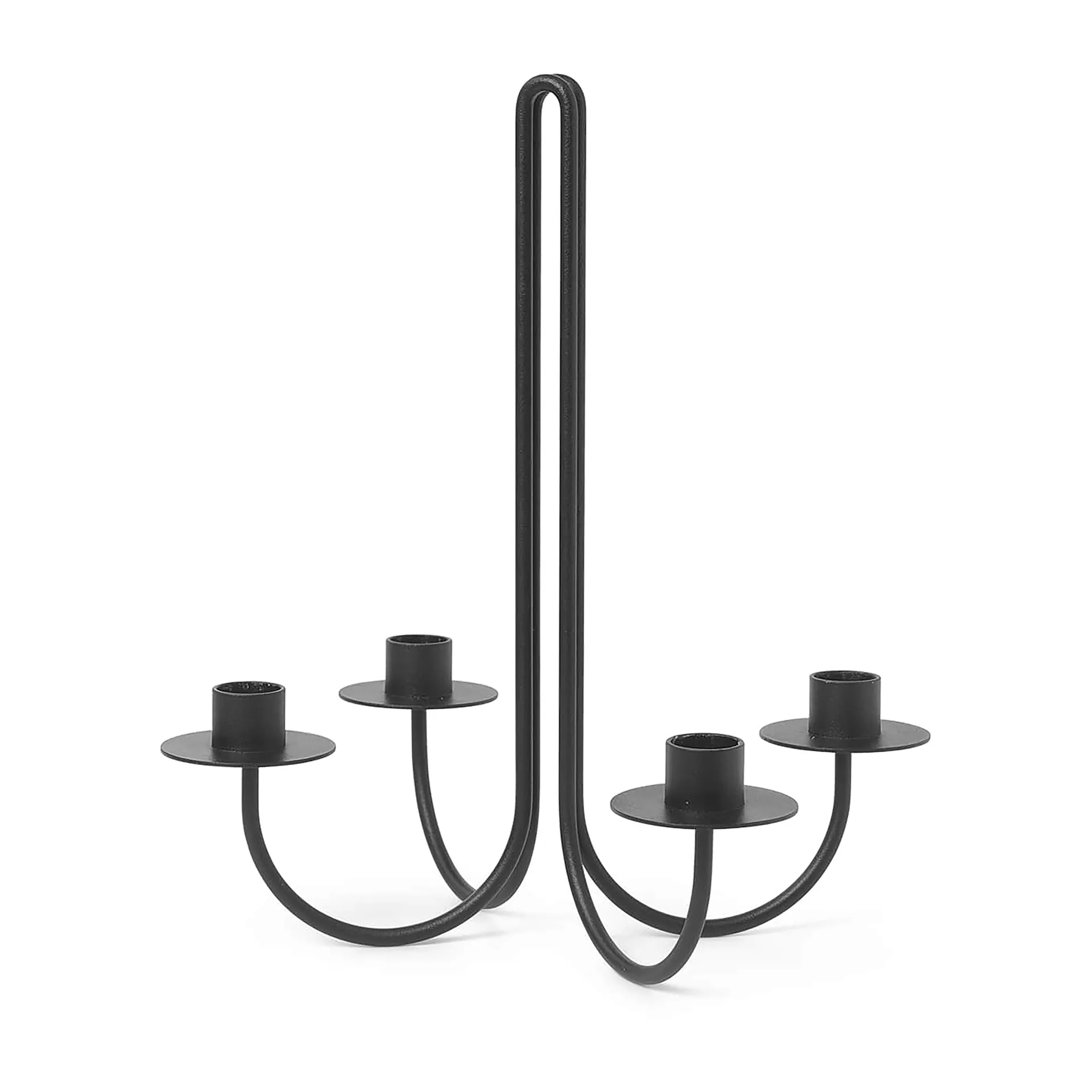 Sway candelabra, black Ferm Living