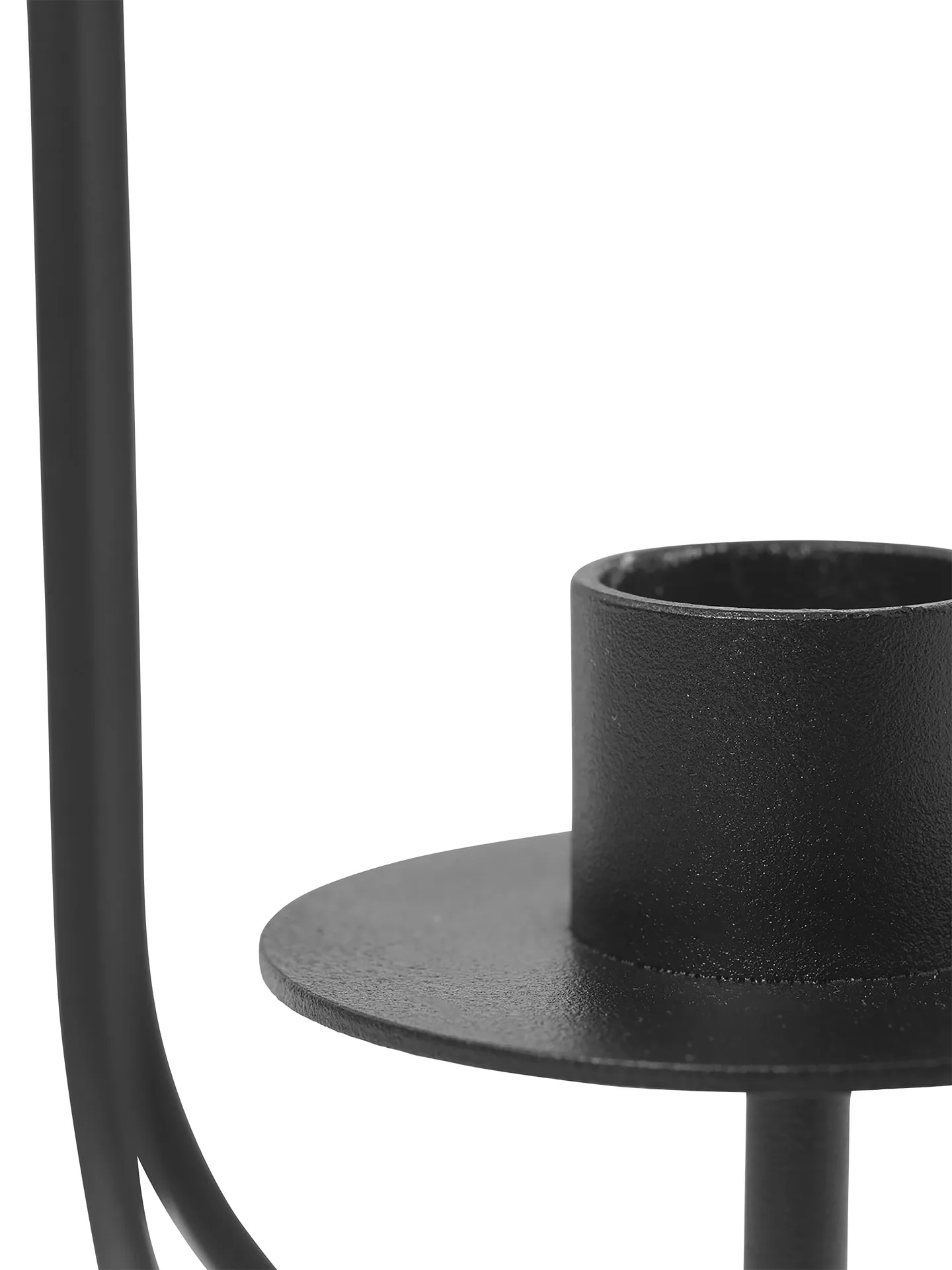 Sway candelabra, black Ferm Living