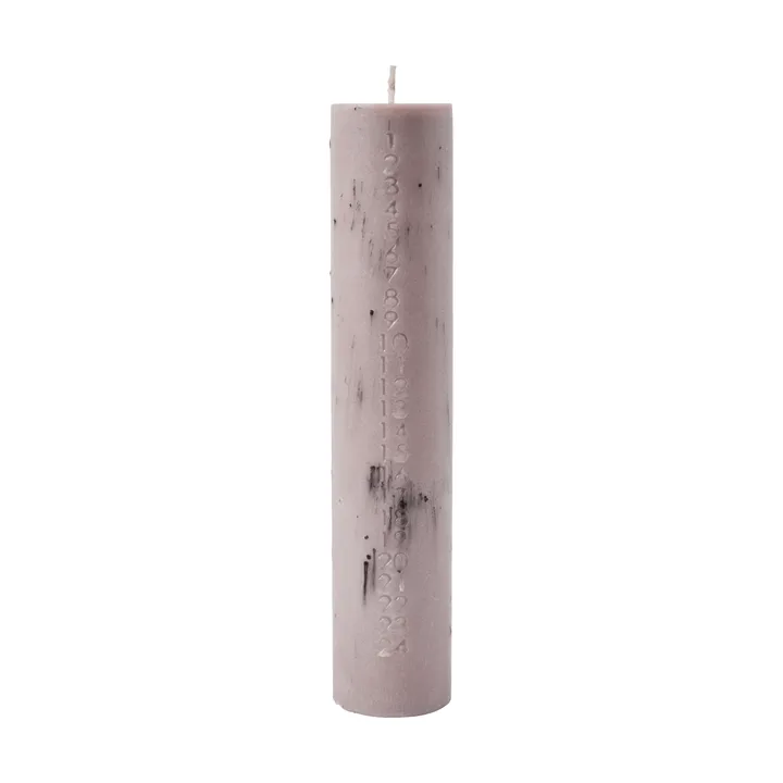 Świeca adwentowa Mura - Orchid - Ferm Living
