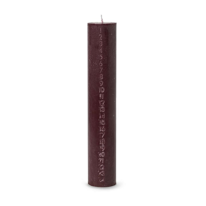 Świeca adwentowa Pure, Burgundia Ferm Living