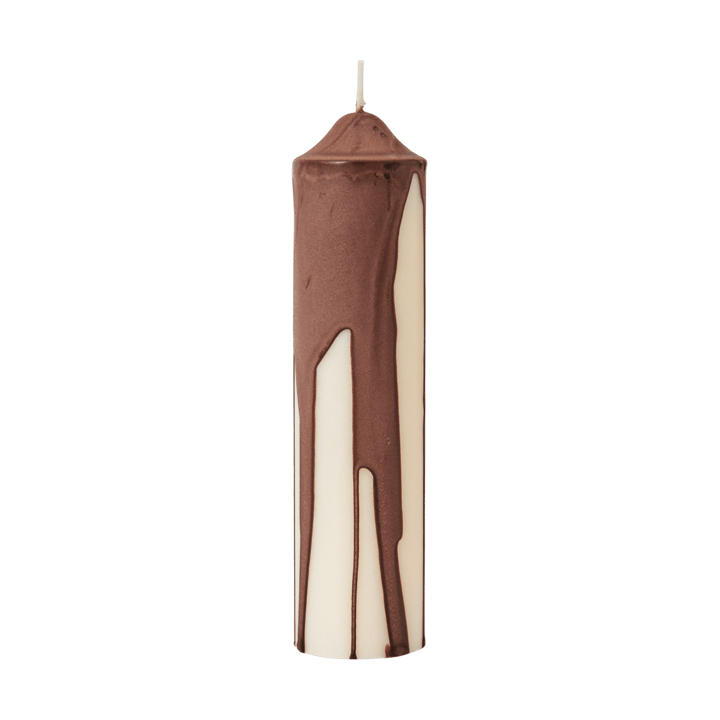 Świeca Dryp - Ciemna czekolada, 20 cm - Ferm Living