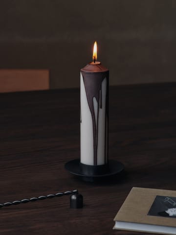 Świeca Dryp - Ciemna czekolada, 20 cm - Ferm Living