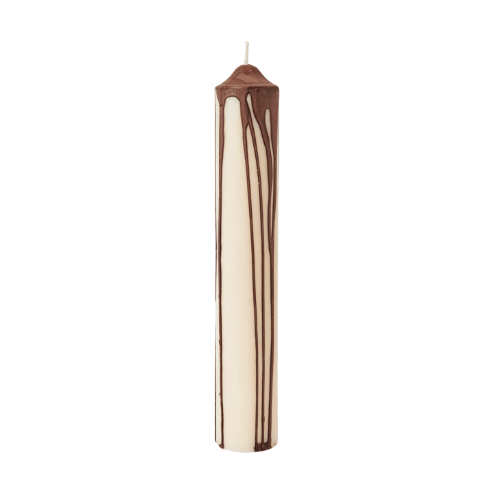 Świeca Dryp - Ciemna czekolada, 30 cm - Ferm Living