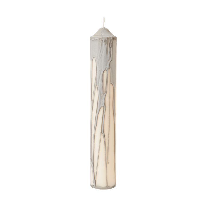 Świeca Dryp - Ciepły szary, 30 cm - Ferm Living