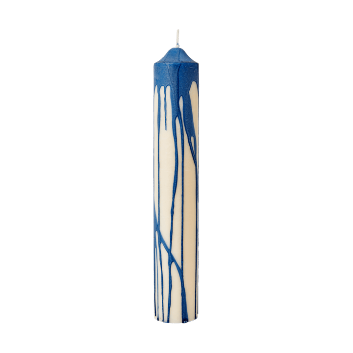 Świeca Dryp - Głęboki niebieski, 30 cm - Ferm Living