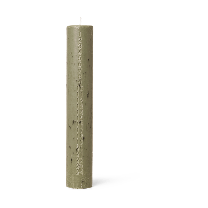 Świeca kalendarzowa Mura - Artichoke green - Ferm Living