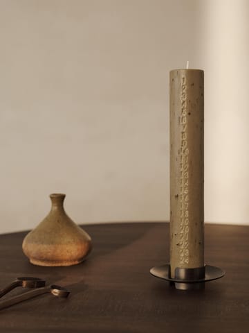 Świeca kalendarzowa Mura - Ash brown - Ferm Living