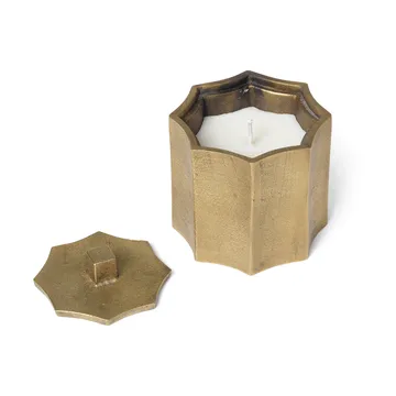 Świeca zapachowa Otte 23 h - Brass finish - Ferm Living