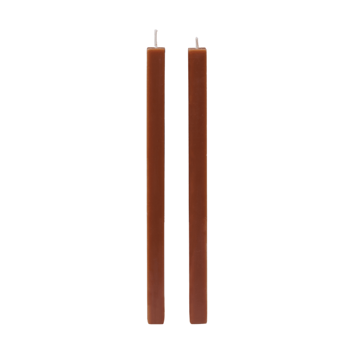 Świeczki Burren 2 szt. - Bronze - Ferm Living