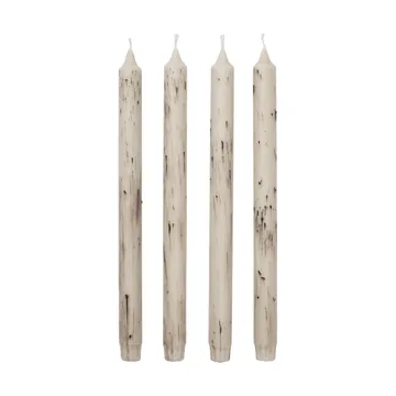 Świeczki Mura, 4 szt. - Light beige - Ferm Living