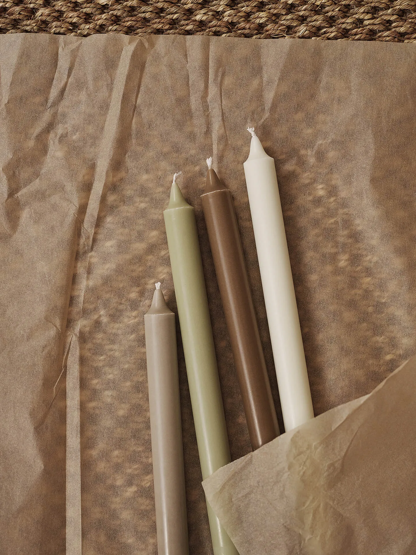 Świeczki Pure, 4 szt., Botanic blend Ferm Living