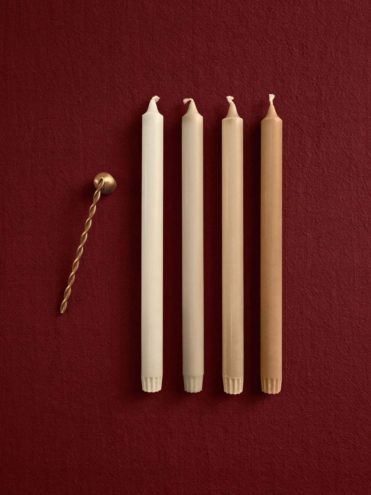 Świeczki Pure, 4 szt., Faded Ferm Living