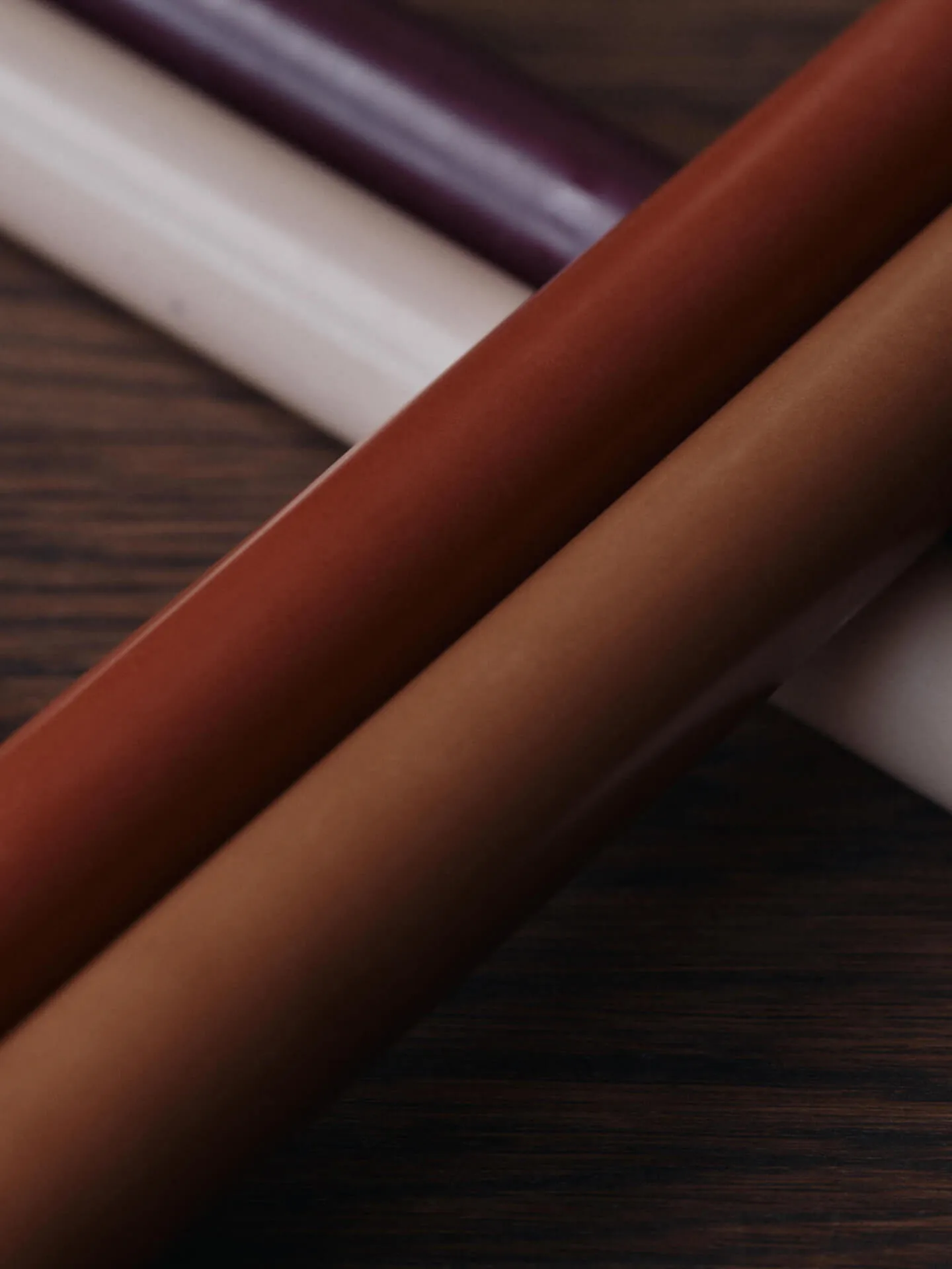 Świeczki Pure, 4 szt., Rożany, miks Ferm Living