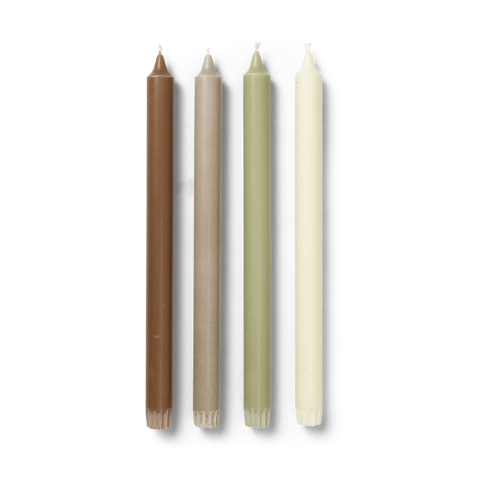 Świeczki Pure candles 4 szt. - Botanic blend - Ferm Living